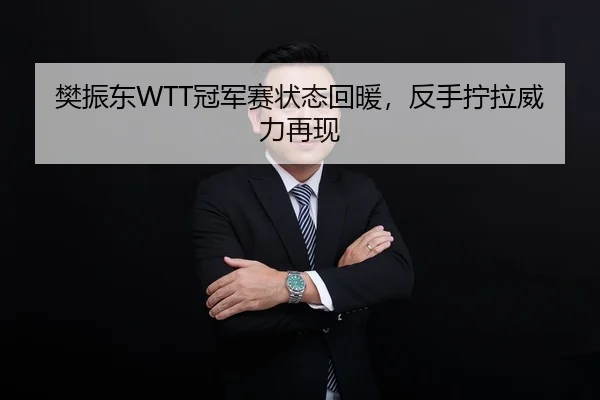 樊振东WTT冠军赛状态回暖，反手拧拉威力再现