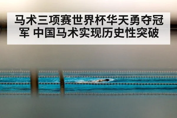 马术三项赛世界杯华天勇夺冠军 中国马术实现历史性突破